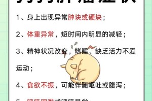 狗狗长瘤子的注意事项（保持关注狗狗健康，远离瘤子的危害）