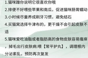 养猫对皮肤的影响（了解猫咪与皮肤之间的关系，拥抱健康肌肤）