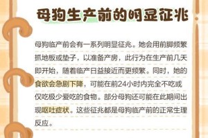 母狗月经周期及注意事项（探究母狗的生理周期和如何应对月经问题）