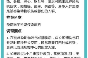 狂犬疫苗的接种方式和时间安排（狗狗狂犬疫苗适合多大打？接种注意事项和效果分析）