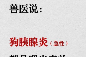 小狗胰腺炎（宠物健康，警惕小狗胰腺炎）